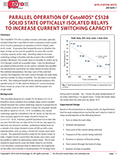 Parallel Op. of CotoMOS® CS128 SSR's (AN 1604-1)