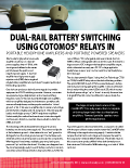 MOSFET Relays - Dual-Rail Battery Switching Using CotoMOS Relays