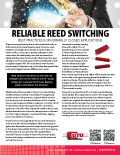 Reliable Dry Reed Switching for Normally Closed Apps