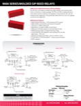 9000 Series/Molded SIP Reed Relays