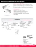 9007 Series/Spartan SIP Reed Relays