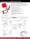 9011, 9012 & 9117 Miniature SIP Relays