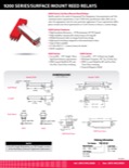 9200 & 9290 Series/Surface Mount Reed Relays