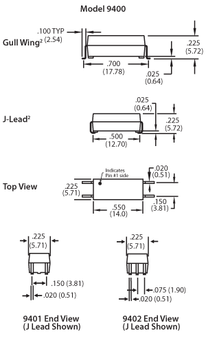 9300-9400 mechanicals