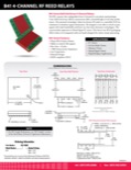 B41 4-Channel RF Reed Relays