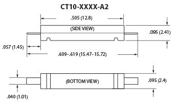 Coto Classic CT10 Dimensions