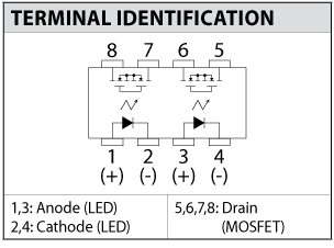 CT338/CS338 High-Voltage MOSFET schematic