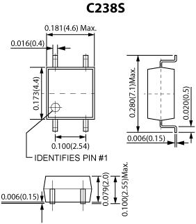 C238S/C338S High-Voltage MOSFET mechanicals