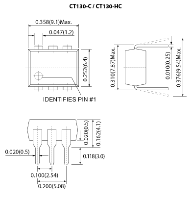 CT130-C / CS130-C and CT130-HC / CS130-HC mechanicals