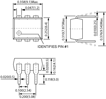 CotoMOS CT470 Dimensions