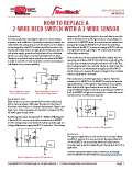 Replacing 2-Wire Reed Switches with TMR