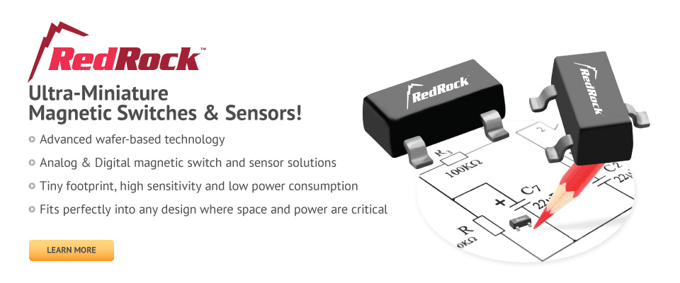 Coto Technology - RedRock TMR Ultra Low power Magnetic Sensors